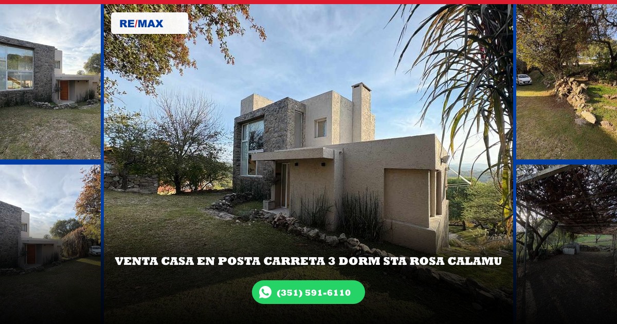 01 - Vista aérea frontal de la propiedad en Barrio Santa Rosa de Calamuchita, Santa Rosa de Calamuchita