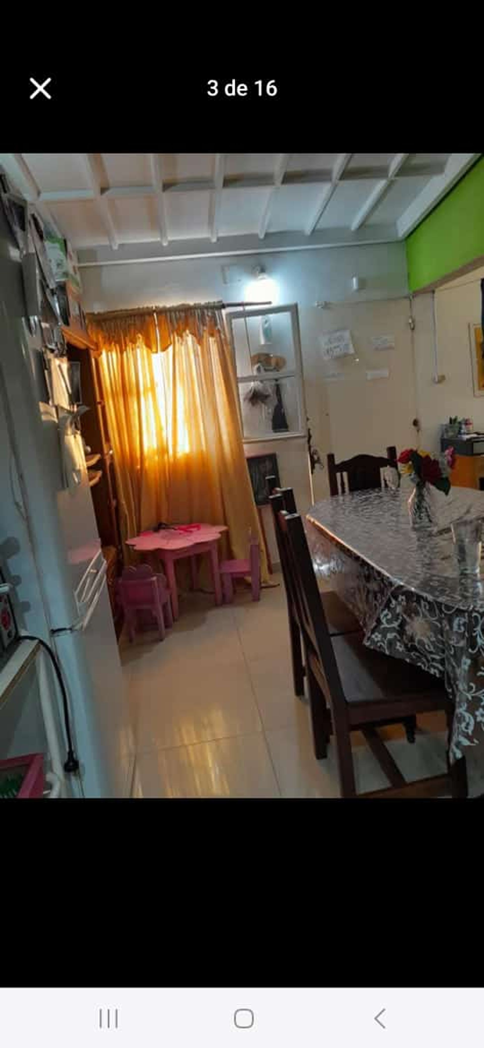 Comedor Cocina Heladera Mesa