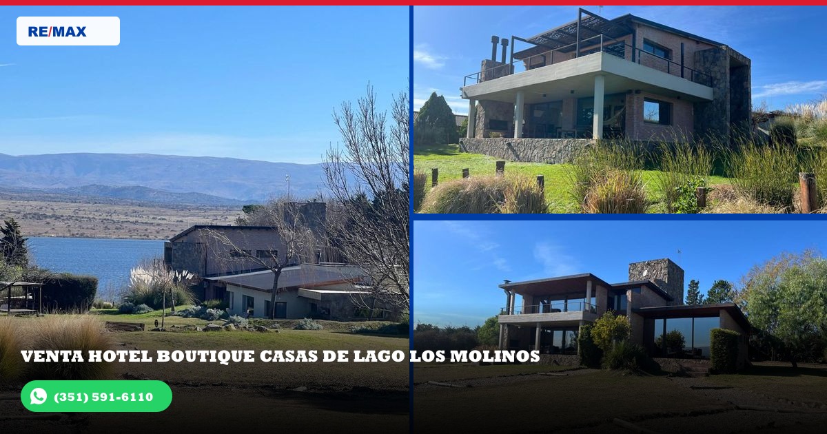 01 - Vista aérea frontal de la propiedad en Barrio Calamuchita, Los Molinos
