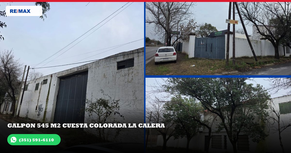01 - Vista aérea frontal de la propiedad en Barrio Colon, La Calera