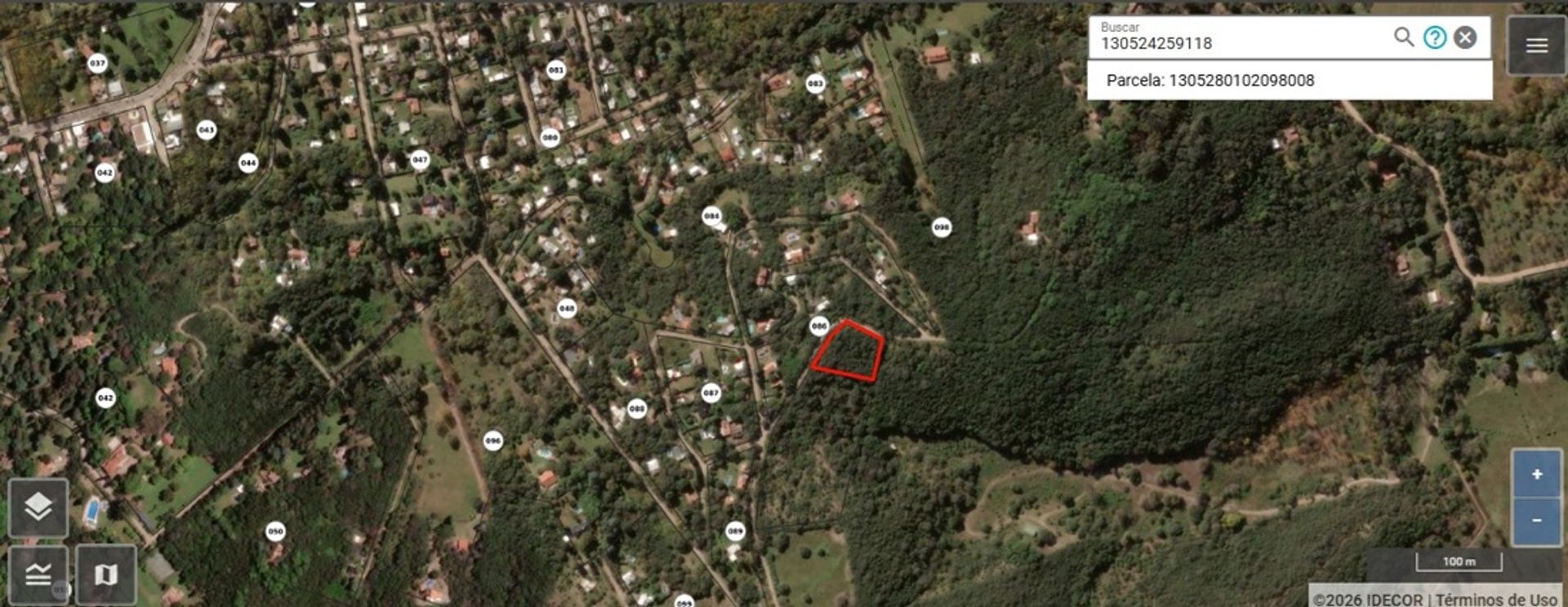 Vista principal de Terreno / Lote en Barrio Colinas de La Granja