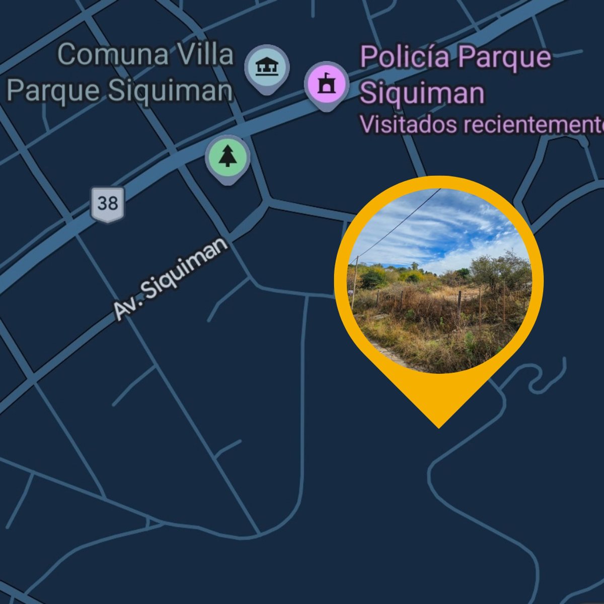 Miniatura 5 — Venta Terreno / Lote Calle Pública 100 Villa Parque Siquiman